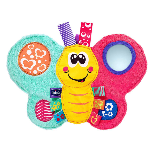 CHICCO Daisy Butterfly Textile Rattle