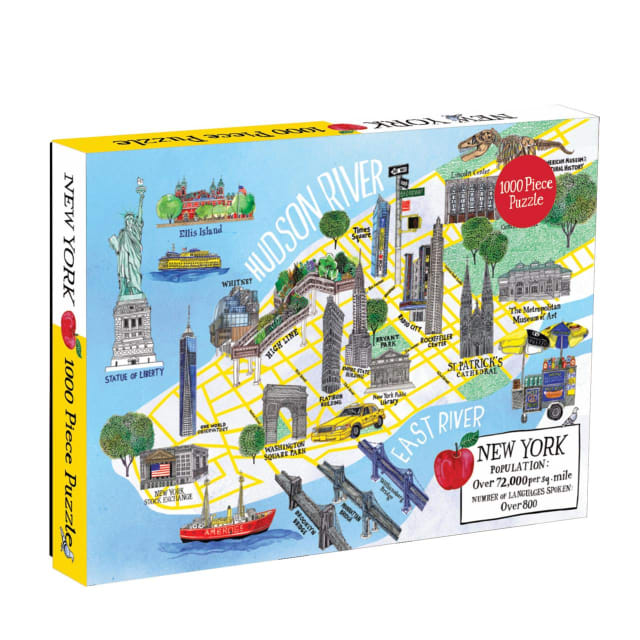 GALISON Puz 1000 New York City Map
