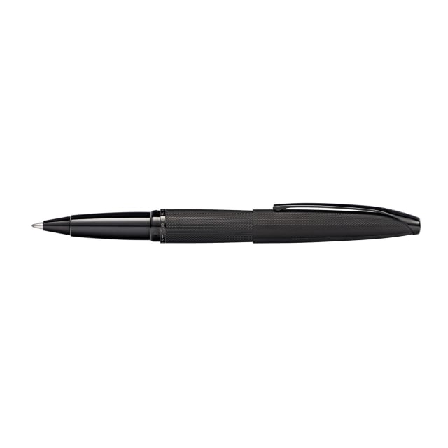CROSS ATX Brushed Black Etched Diamond Selectip Roller Ball Pen