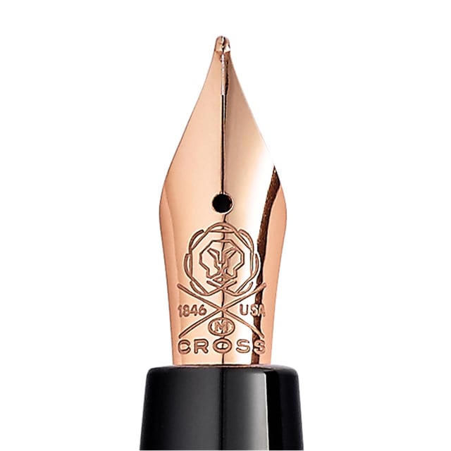 CROSS ATX NIB w/Stainless/Rose Gold Fine
