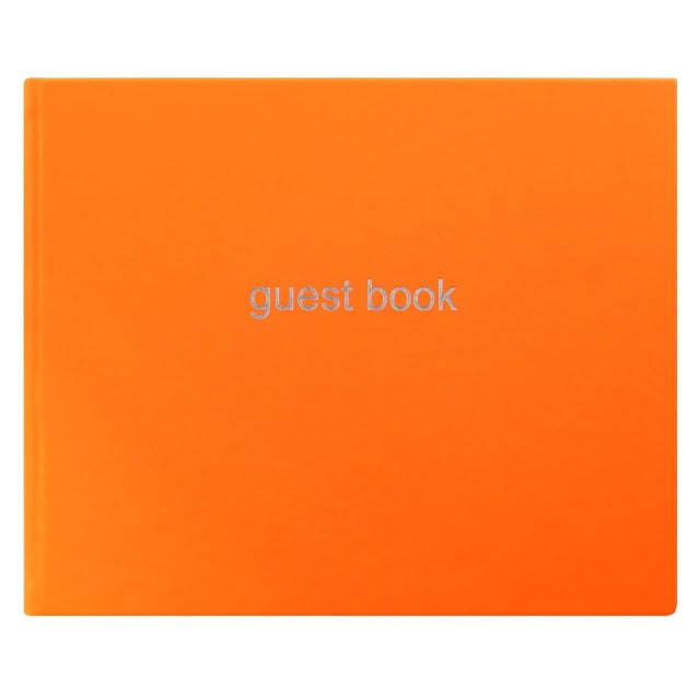 LETTS Dazzle Quarto Lined Guest Book L/Sc Ong