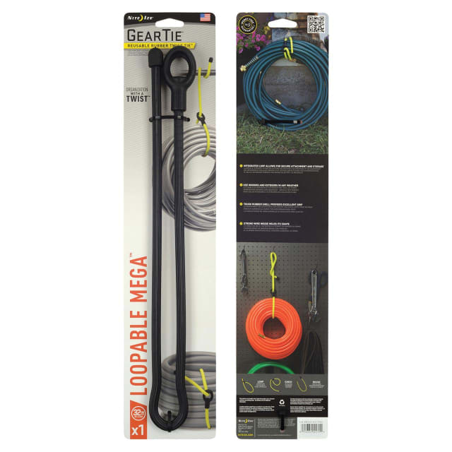 NITE IZE Gear Tie庐 Loopable Mega Twist 32in Blk