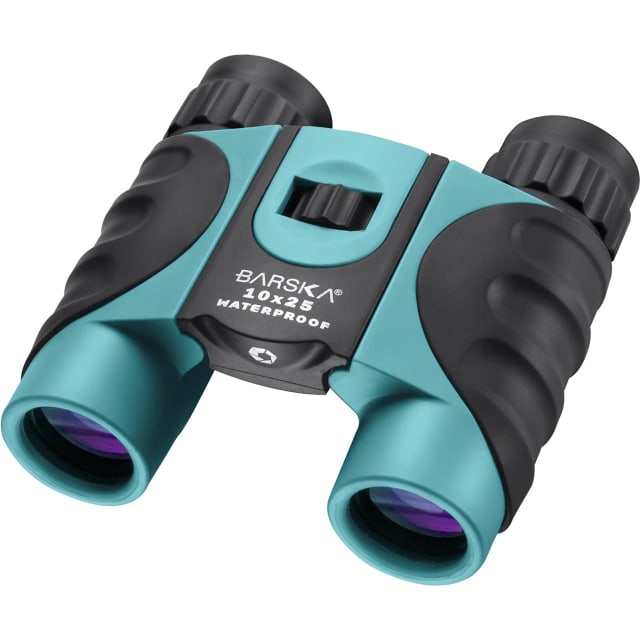 Waterproof Binocular Blue 10X25, Blue Lens