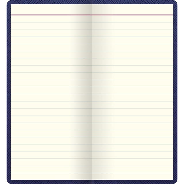 LETTS Legacy Slim Pkt N/Book w/ Gld pen Blue