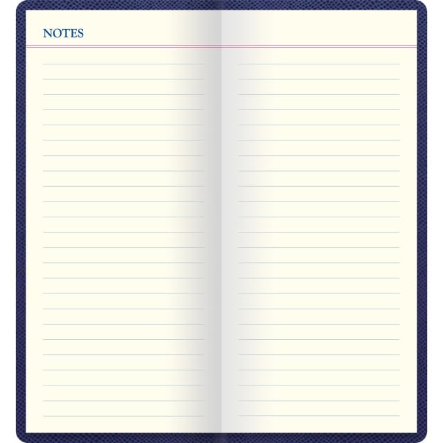 LETTS Legacy Slim Pkt N/Book w/ Gld pen Blue