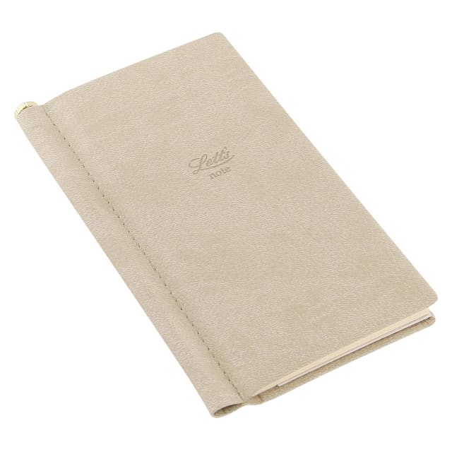 LETTS Origins Slim Pkt N/Book w/ Gld pen Stn