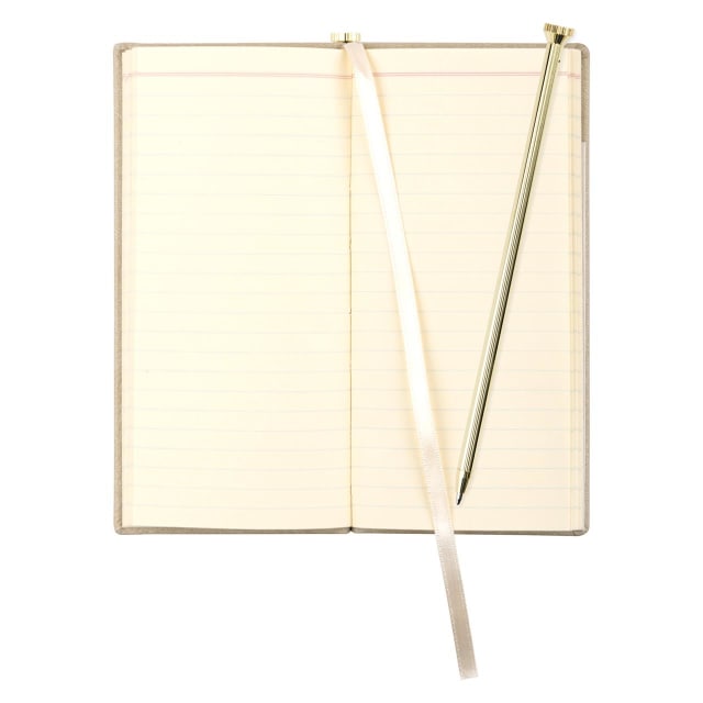 LETTS Origins Slim Pkt N/Book w/ Gld pen Stn