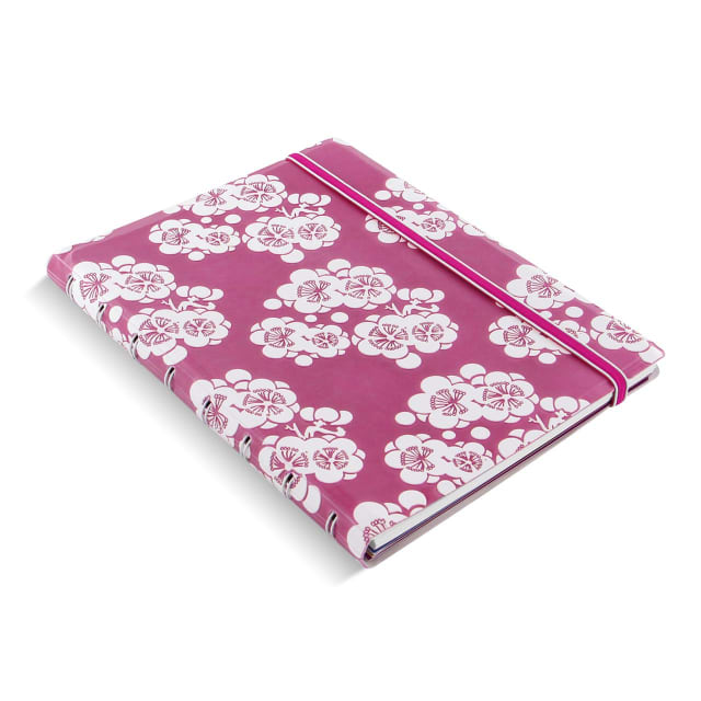 FILOFAX A5 Impressions Notebook Pink/White