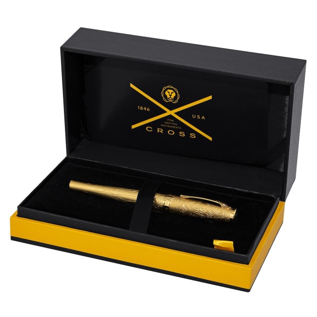 CROSS Year of Goat Sauvage Gold/23CT Fountain Pen, Medium Nib