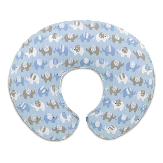 CHICCO Boppy: Pillow - Blue Elephants Boxed