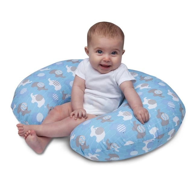 CHICCO Blu Elephants BoppyPillow Slipcover Only