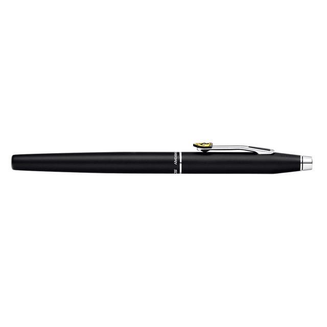 CROSS Ferrari Century Matte Black Lacquer Fountain Pen Medium Nib