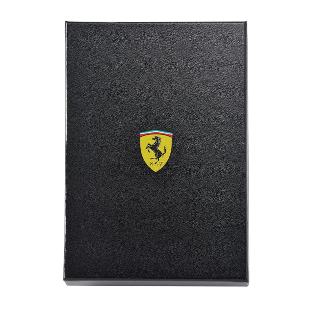 CROSS Ferrari Century Matte Black Lacquer Ballpoint Pen with Pouch