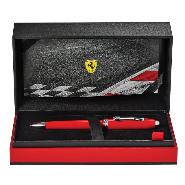 CROSS Ferrari Townsend Glossy Rosso Corsa Red Ballpoint Pen