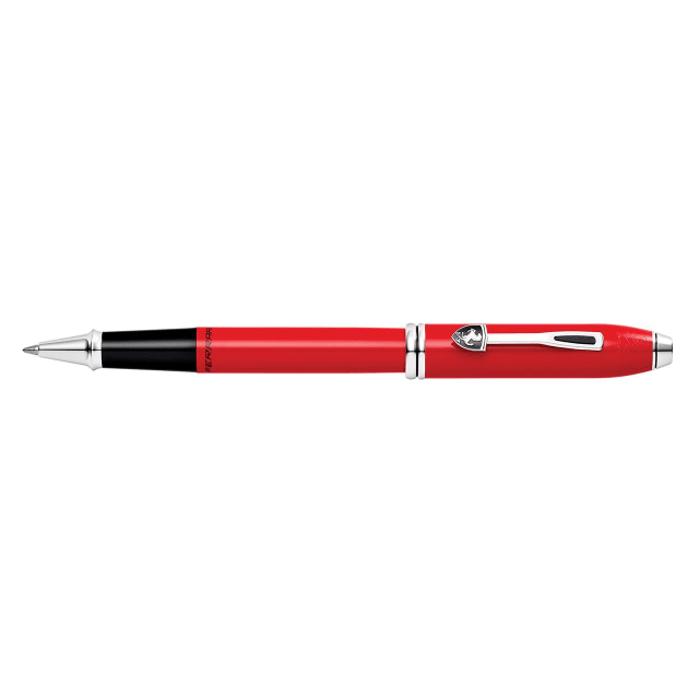CROSS Ferrari Townd Glossy Rosso Corsa Red Rollerball Pen