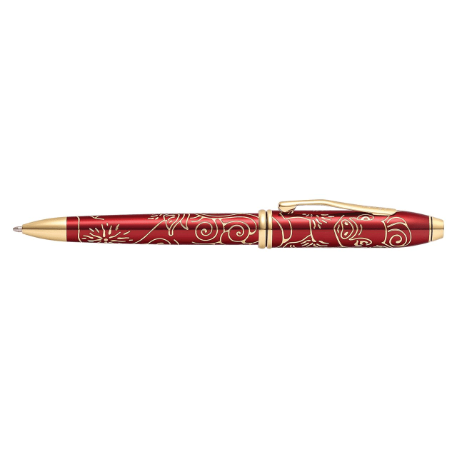 CROSS Select item 782 Year ot Pig Townsend Red Lacquer/23ct Ballpoint Pen