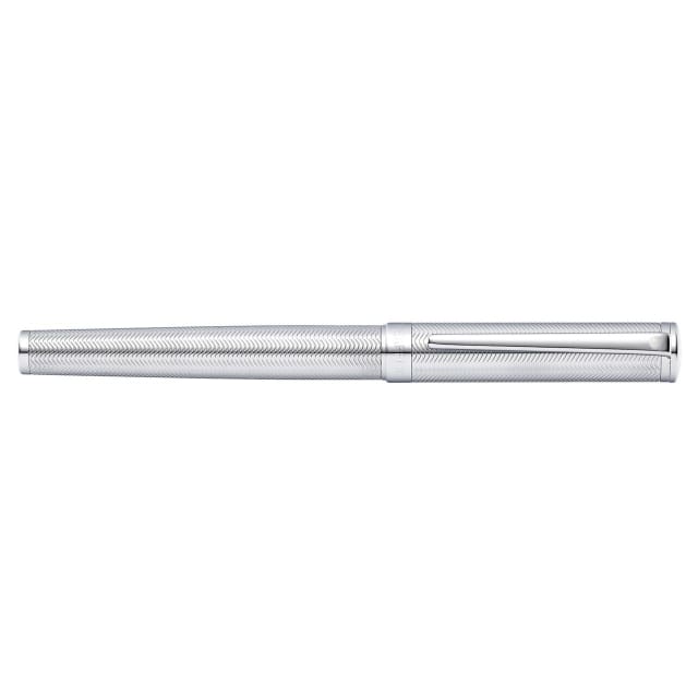 SHEAFFER Intensity Engraved Chrome Medium Fountain Pen