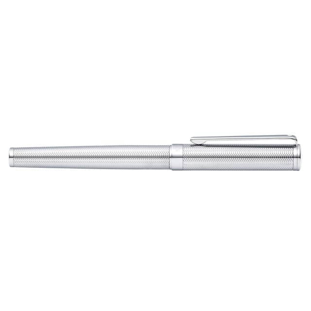 SHEAFFER Intensity Engraved Chrome Medium Fountain Pen