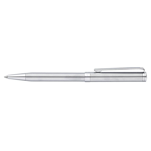 SHEAFFER Intensity Engraved Chrome Ballpoint Pen