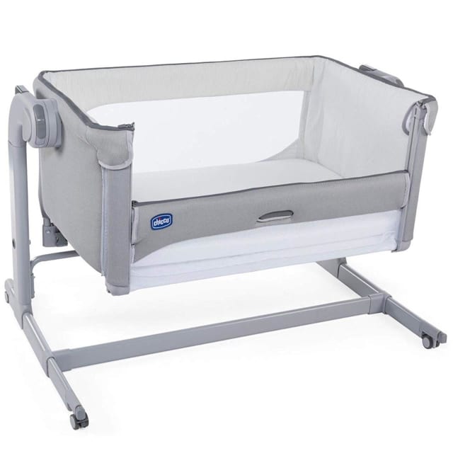 CHICCO Crib: Next2Me Magic - Cool Grey