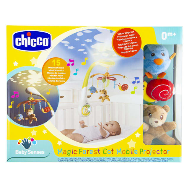 CHICCO Magic Forest Cot Mobile Projector