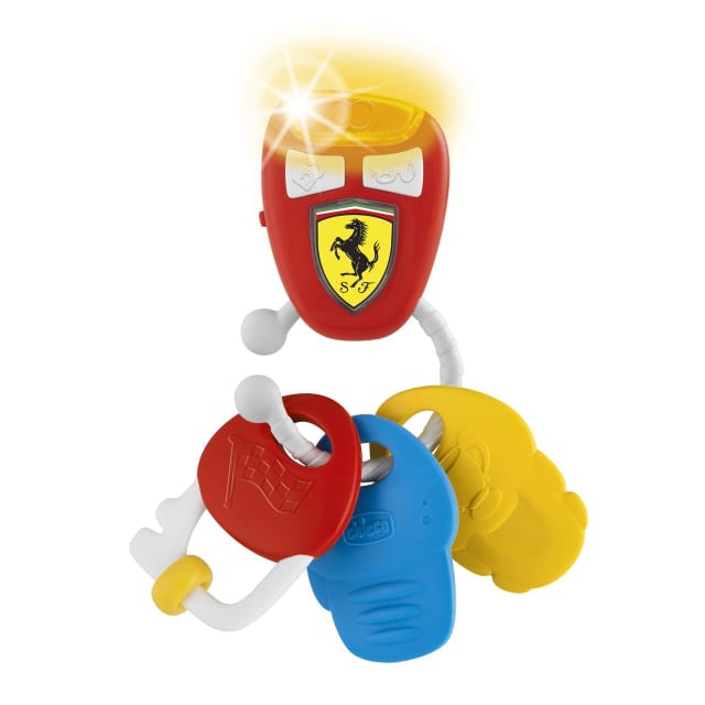 CHICCO Ferrari Electronic Keys Plastic Rattle