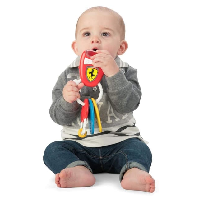 CHICCO Ferrari Electronic Keys Plastic Rattle