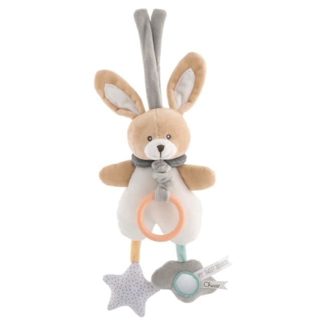 CHICCO Bunny Musical Cot Panel My Sweet Dou Dou