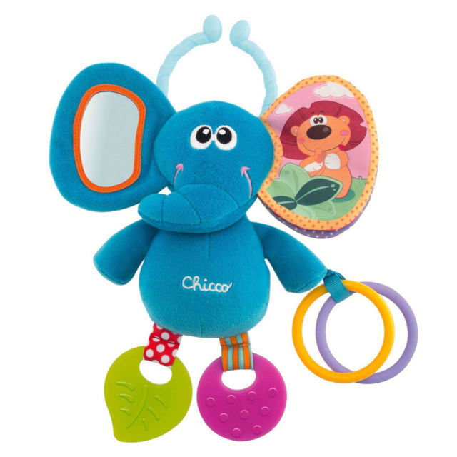 CHICCO First Activities Elephant Stroller Toy