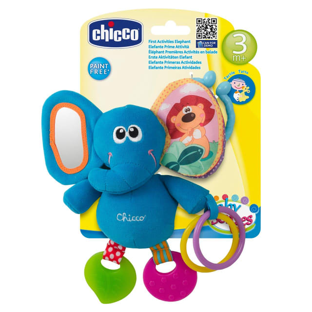 CHICCO First Activities Elephant Stroller Toy