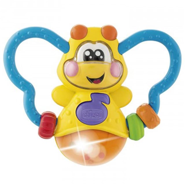 CHICCO Lighting Bug Plastic Rattle