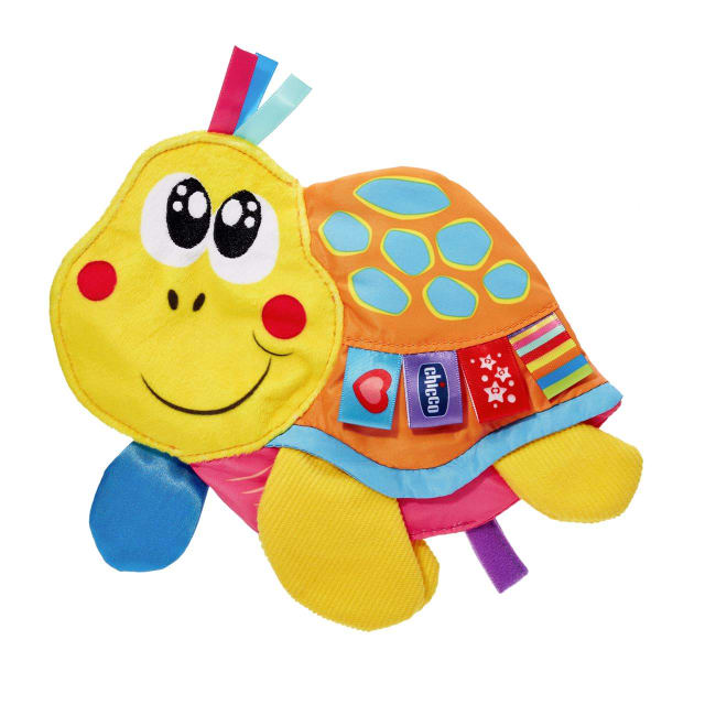 CHICCO Molly Cuddly Turtle Textile Rattle