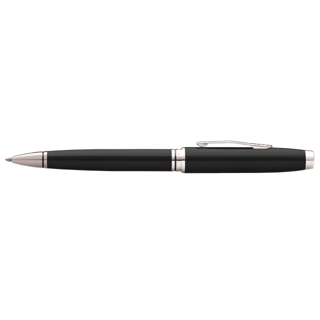 CROSS Coventry Black Lacquer with Chrome Ballpoint Pen