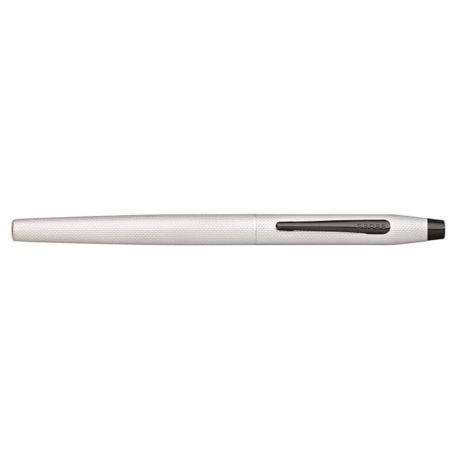 CROSS Classic Century Brushed Chrome Fountain Pen, Medium Nib