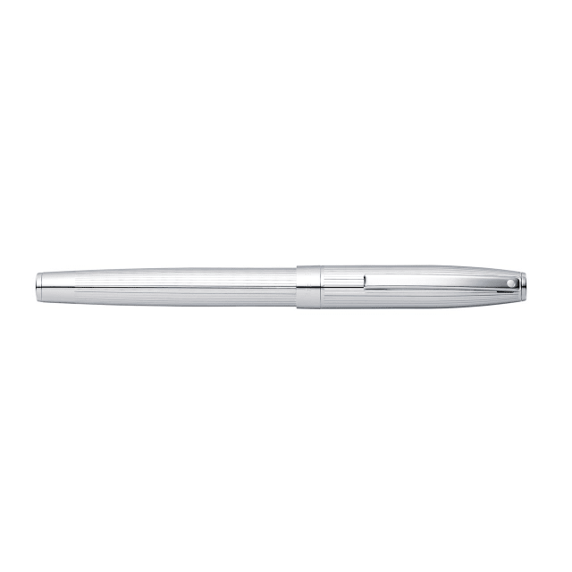 SHEAFFER Sagaris Chrome/Engraved Medium Fountain Pen