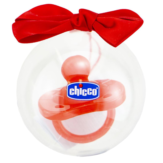 CHICCO Soother: Physio Soft Red Sil 6-16m 1 pc