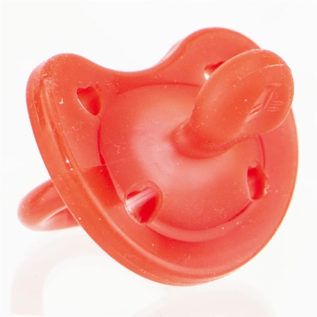 CHICCO Soother: Physio Soft Red Sil 6-16m 1 pc