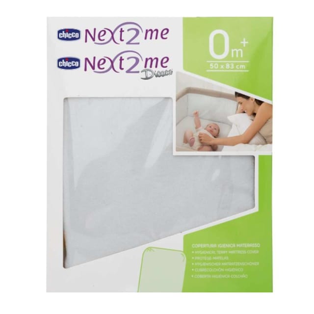 CHICCO NEXT2ME Protective White Mattress Cover