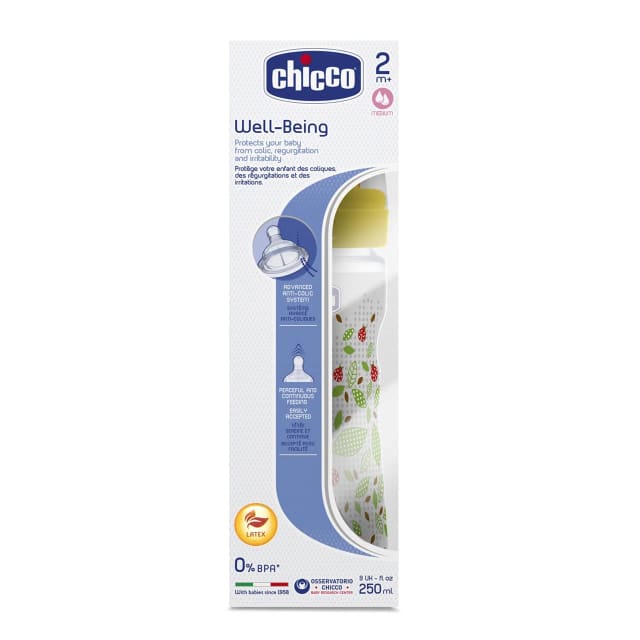 CHICCO BB/BC WB LTX BTL 2m+ 250ml Unisex