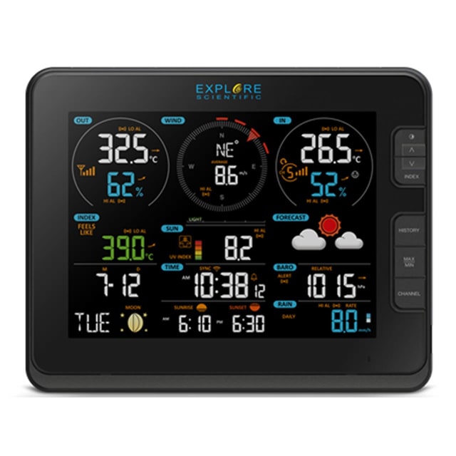 BRESSER 7-IN-1 WIFI PROFESSIONAL WEATHER STATION