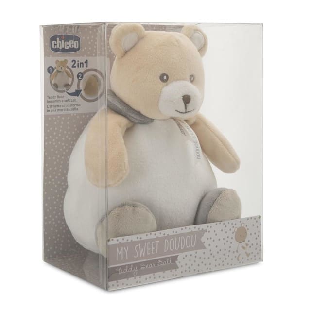 CHICCO Teddy Bear Plush Ball - My Sweet Dou Dou