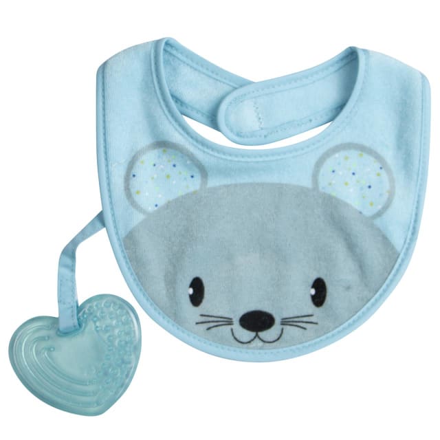 CHICCO Fresh Bibs: Teether Boy