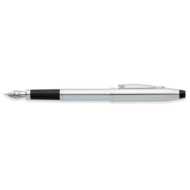 CROSS Century II Lustrous Chrome Fountain Pen, Fine Nib
