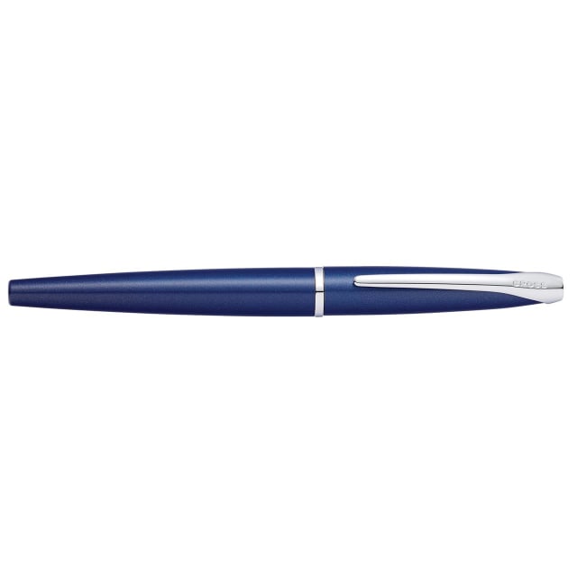 CROSS ATX Translucent Blue Fountain Pen, Fine Nib