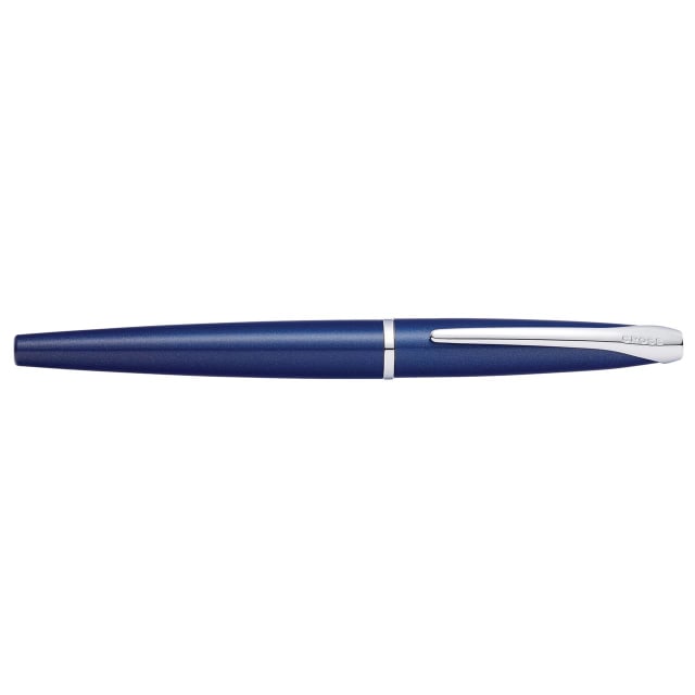 CROSS ATX Translucent Blue Fountain Pen, Medium Nib