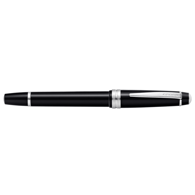 CROSS Bailey Light BLACK Fountain Pen, Xtra Fine Nib