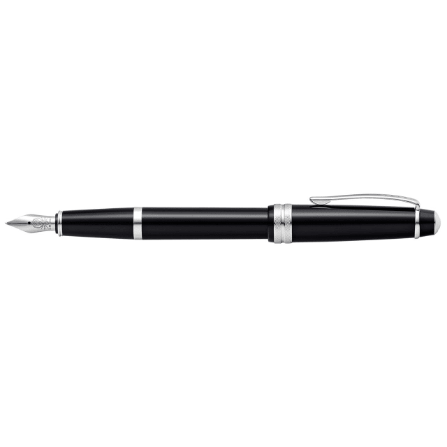 CROSS Bailey Light BLACK Fountain Pen, Fine Nib