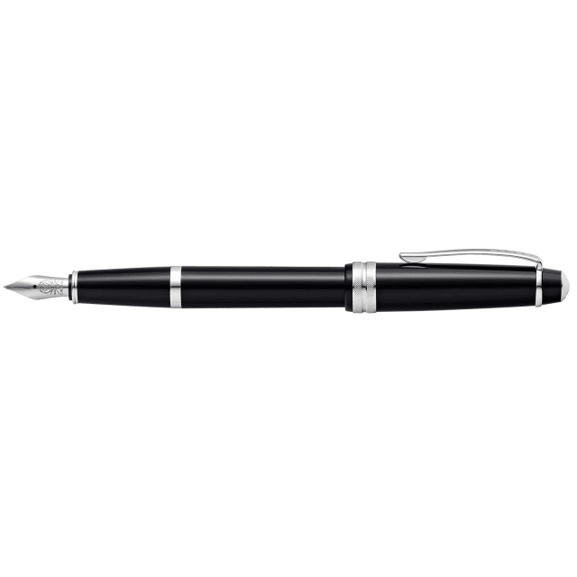 CROSS Bailey Light BLACK Fountain Pen, Medium Nib