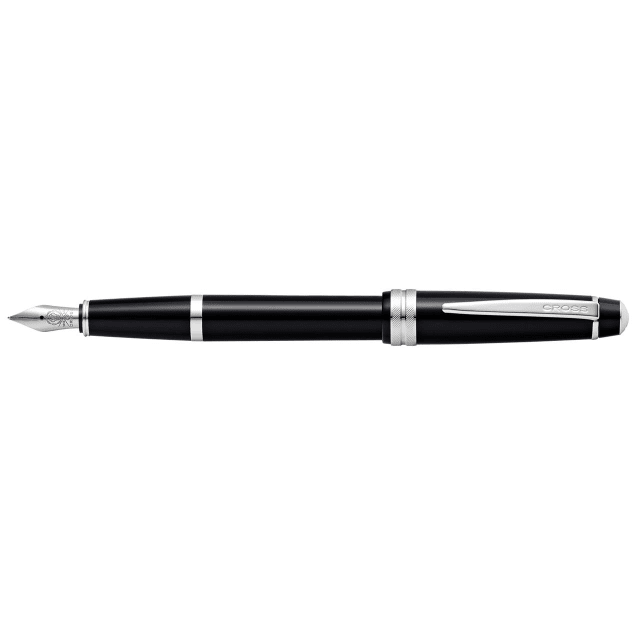 CROSS Bailey Light BLACK Fountain Pen, Medium Nib