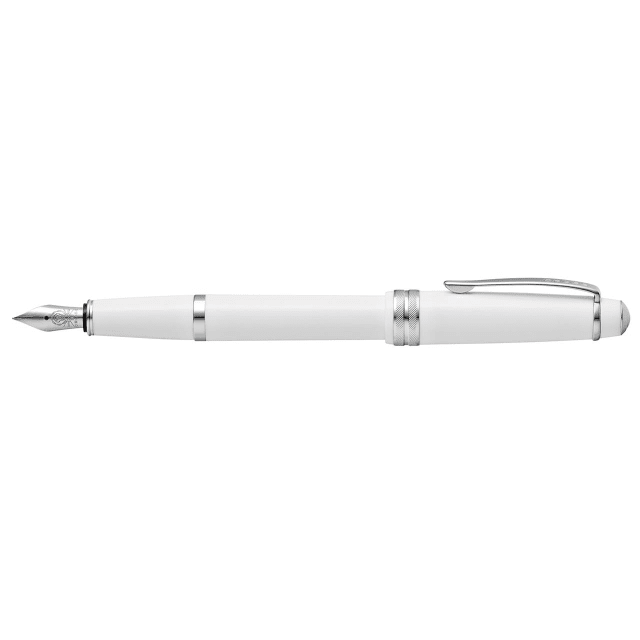 CROSS Bailey Light WHITE Fountain Pen, Xtra Fine Nib